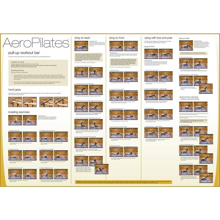 AeroPilates pull-up bar for Pilates reformer, imported from the UK