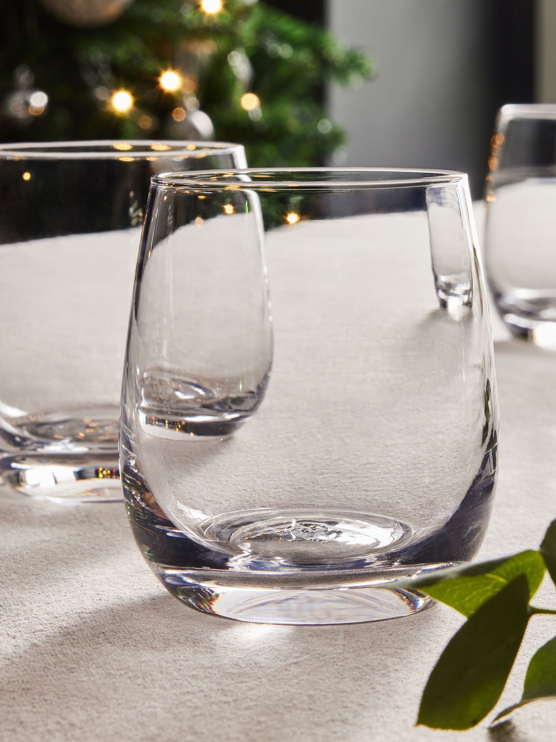 Nova short tumbler glasses set of 4 - British product