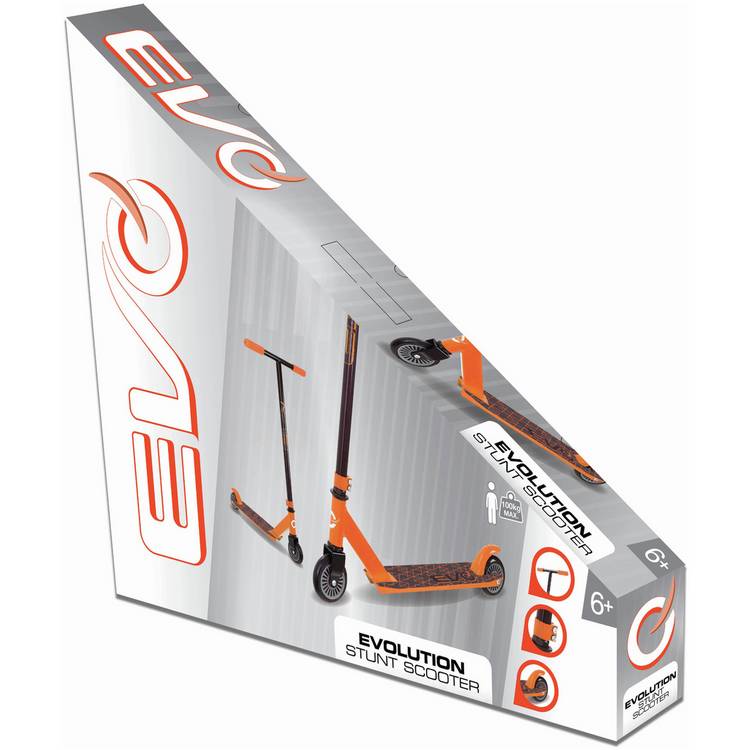 EVO Evolution stunt scooter orange (British brand)