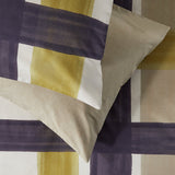 Habitat cotton printed check bedding set single, UK version