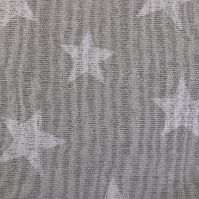 Habitat kids star blackout eyelet curtain grey 168cm x 137cm, UK version