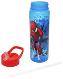 Spider-Man blue and red sipper water bottle 600ml (British brand)