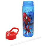 Spider-Man blue and red sipper water bottle 600ml (British brand)