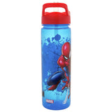 Spider-Man blue and red sipper water bottle 600ml (British brand)