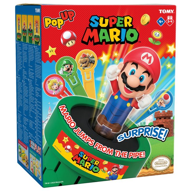 TOMY Super Mario Pop Up Game (British brand)
