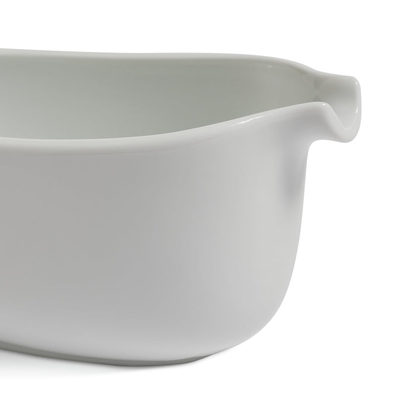 Habitat Riko white porcelain gravy boat 600ml, UK version