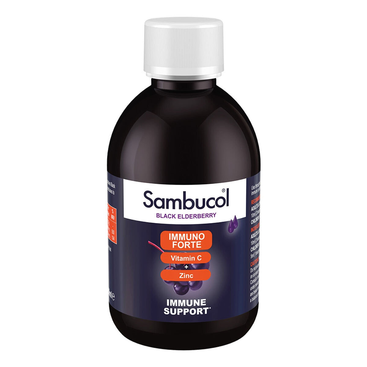 Sambucol Immuno Forte Black Elderberry Liquid, 230ml GOODS Costco UK