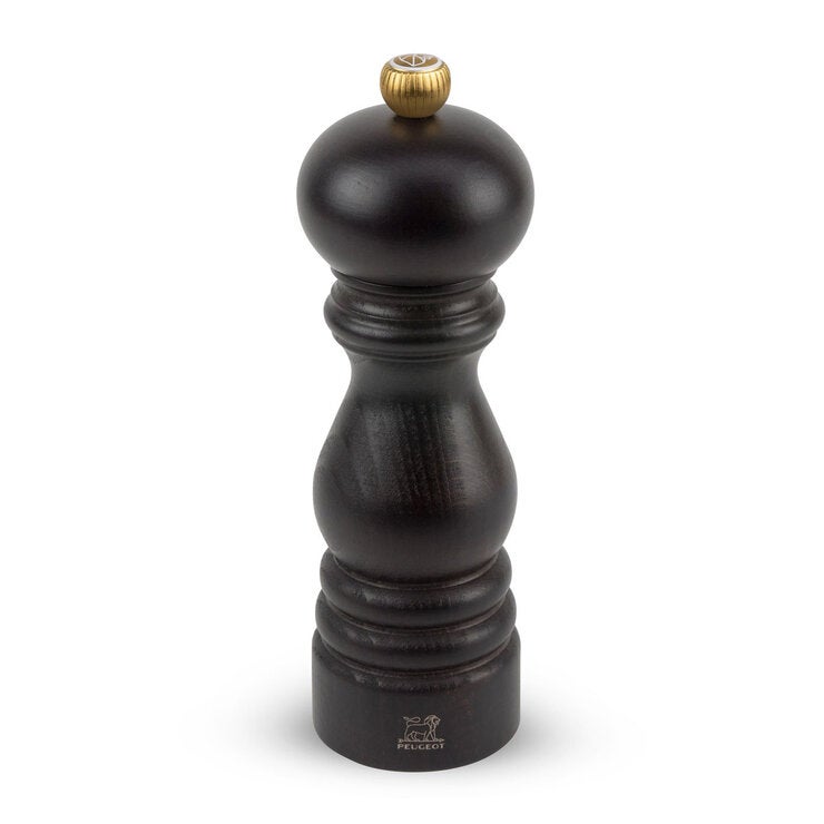 Peugeot Salt and Pepper Mill Set Chocolate 18cm, UK version