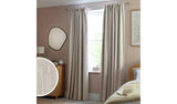 Habitat Blackout Pencil Pleat Curtains Oatmeal 117x137cm, UK version