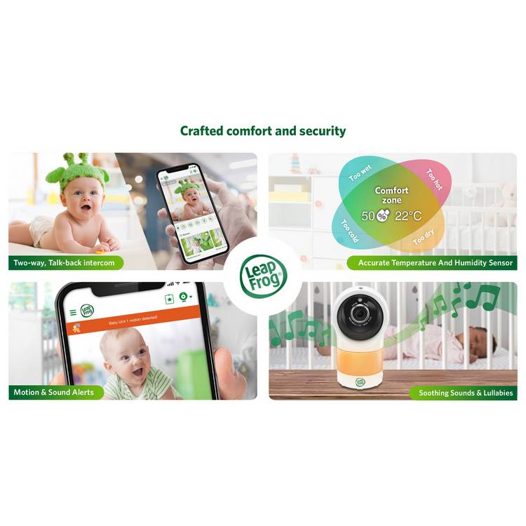 LeapFrog baby monitor smart camera (British brand)