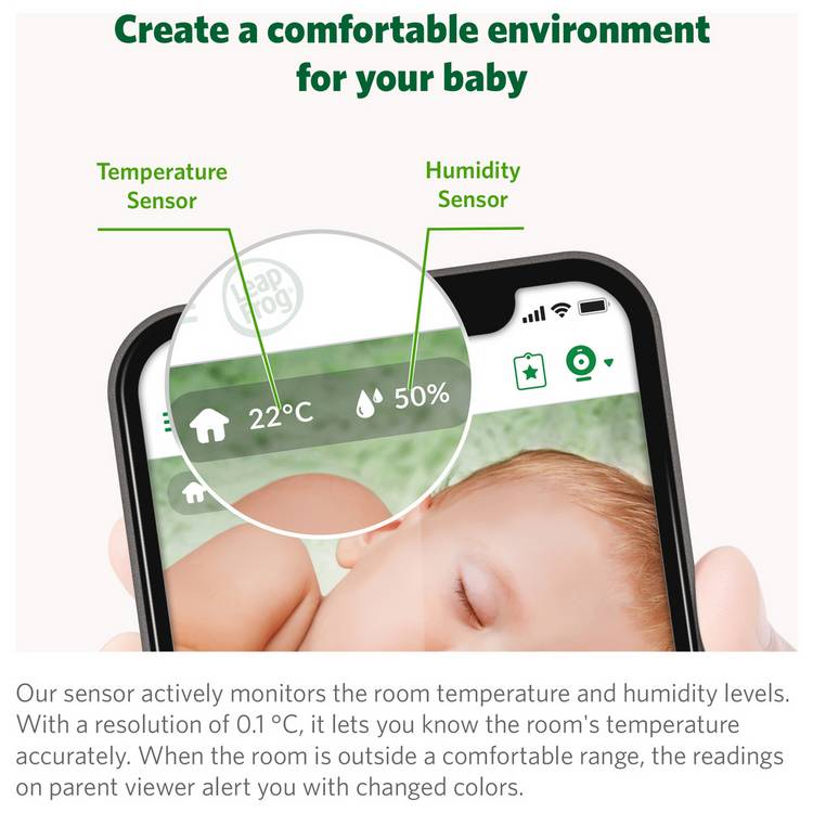 LeapFrog baby monitor smart camera (British brand)