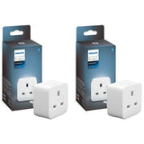 Philips Hue Smart Plug 2 Pack, UK version
