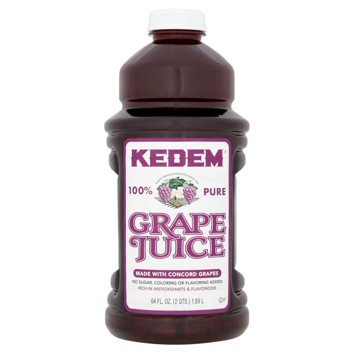 Kedem 100% pure grape juice 1.89L, UK version