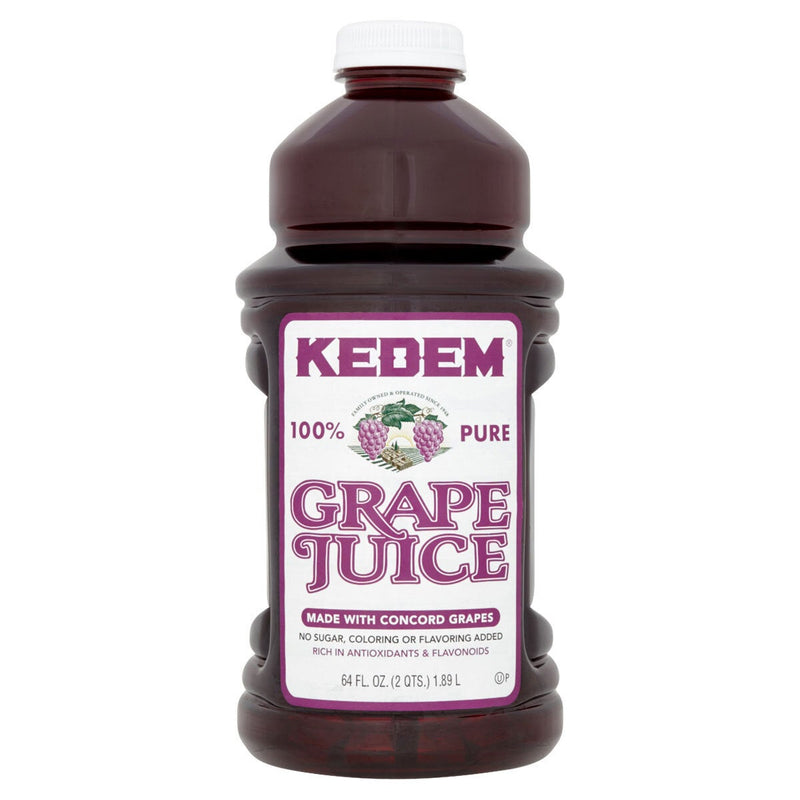 Kedem 100% pure grape juice 1.89L, UK version