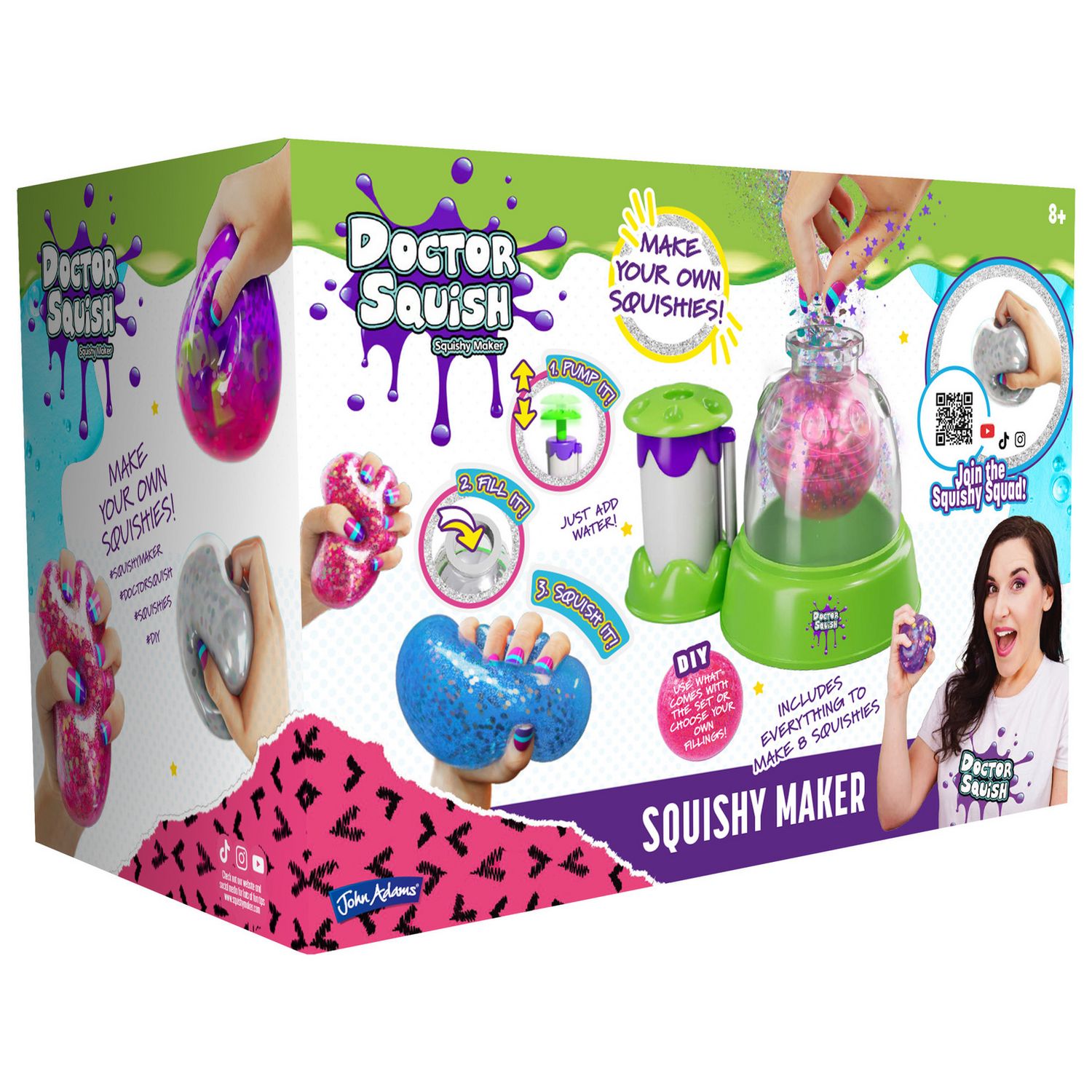 Doctor Squish Squishy Maker craft kit (British brand)