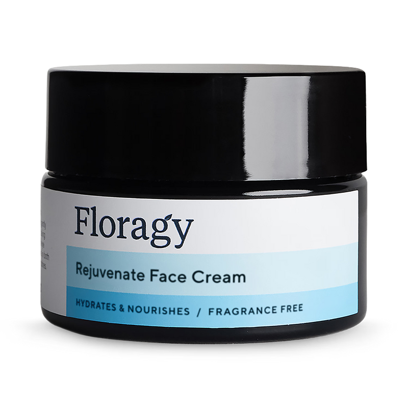 Rejuvenate unscented face cream with hyaluronic acid (British brand)