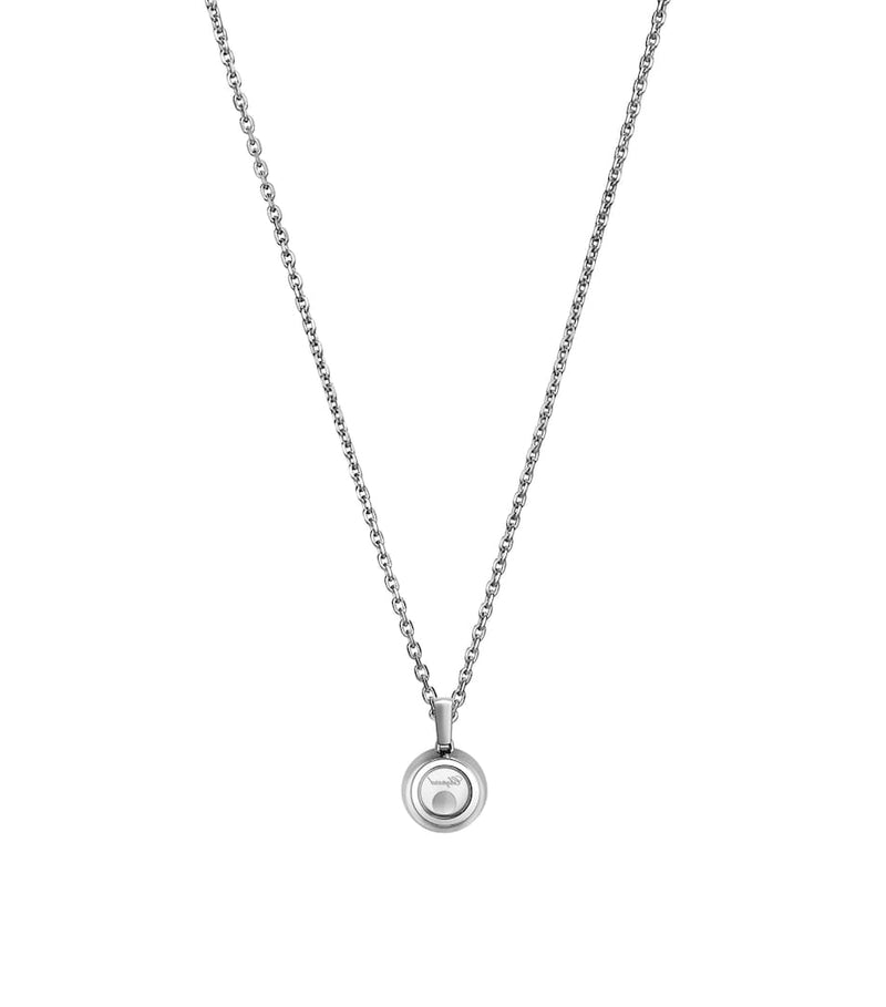 Chopard Happy Diamonds white gold diamond pendant necklace (British brand)