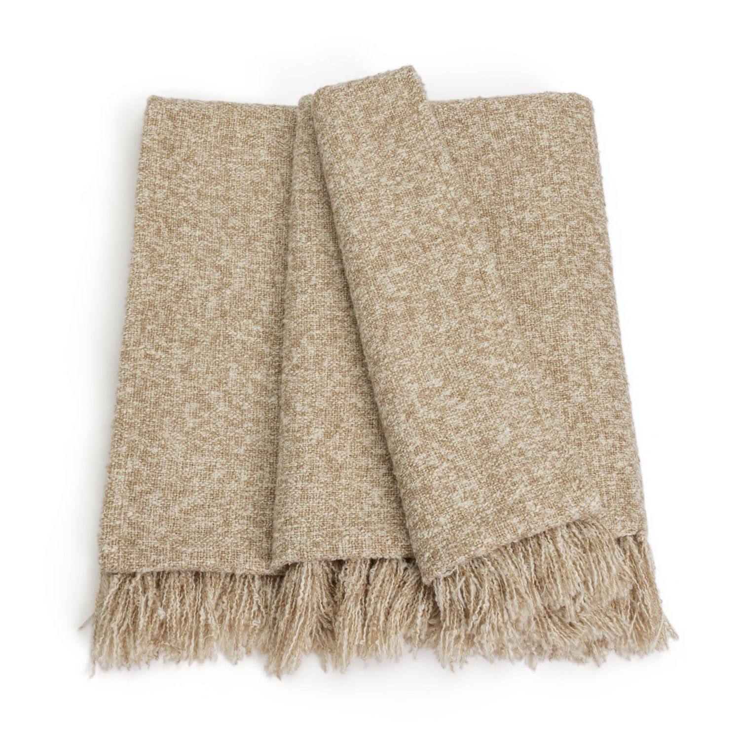 Habitat Boucle Throw natural 125x150cm, UK version