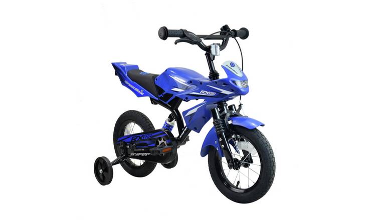 Hyper 12 inch kids beginner bike with stabilisers - British product