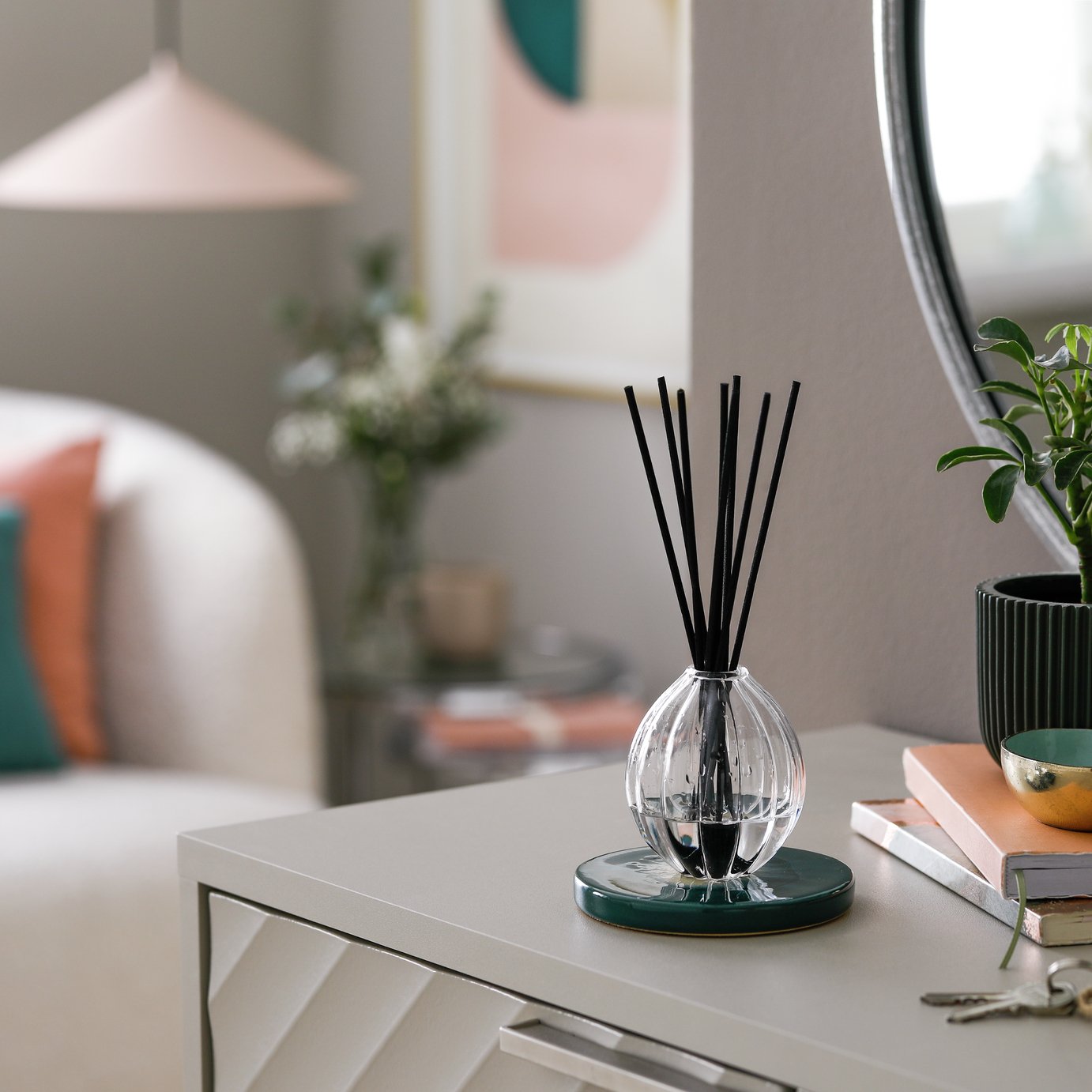Habitat Tuberose & Sandalwood Reed Diffuser 90ml, UK version