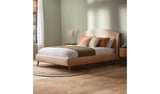Silentnight Evana Kingsize Boucle Bed Frame in Ivory (British brand)