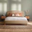 Silentnight Evana Double Fabric Bed Frame Beige (British brand)