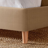 Silentnight Evana Double Fabric Bed Frame Beige (British brand)