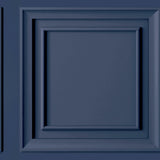 Fresco Wood Panel Blueberry Wallpaper 52cm x 10m roll - British product