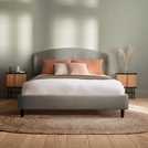 Silentnight Superking Bed Frame Grey (British brand)