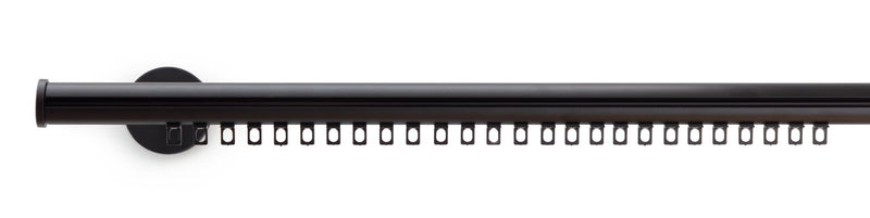 Argos Home black curtain track 150cm - British product