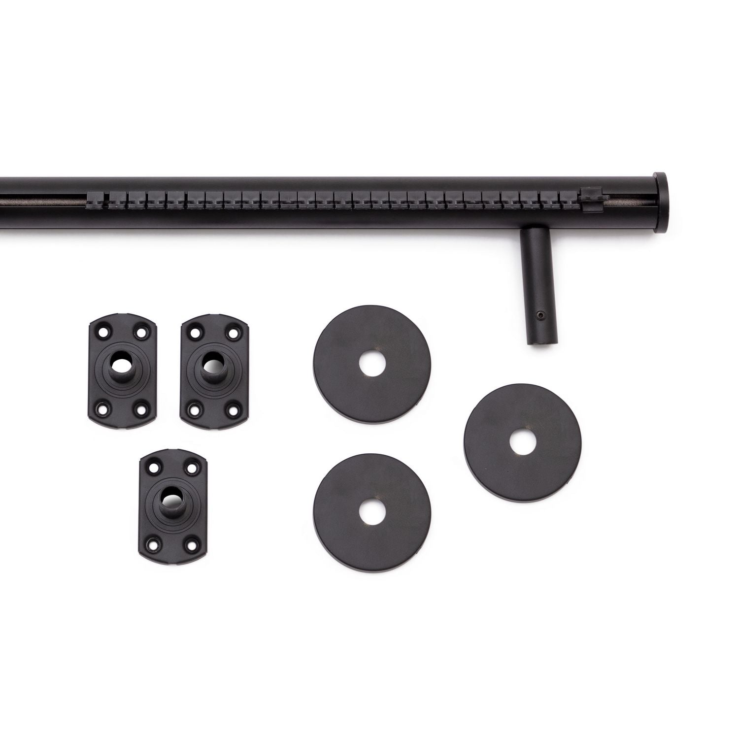 Argos Home black curtain track 150cm - British product