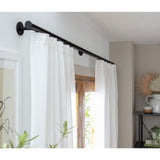 Argos Home black curtain track 150cm - British product
