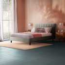 Silentnight Octavia Double Fabric Bed Frame Granite Grey (British brand)