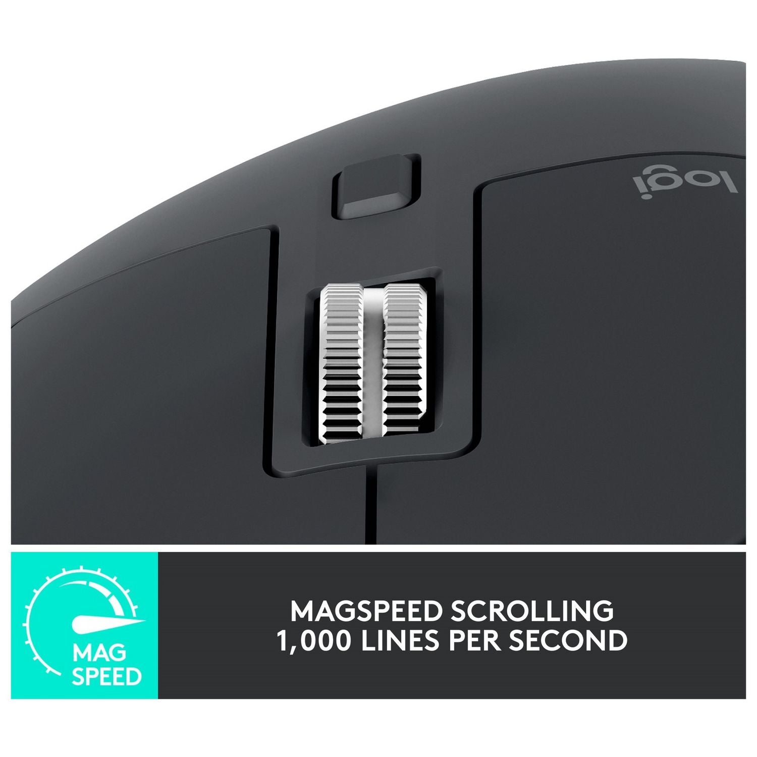 Logitech MX Master 3S wireless mouse - British product
