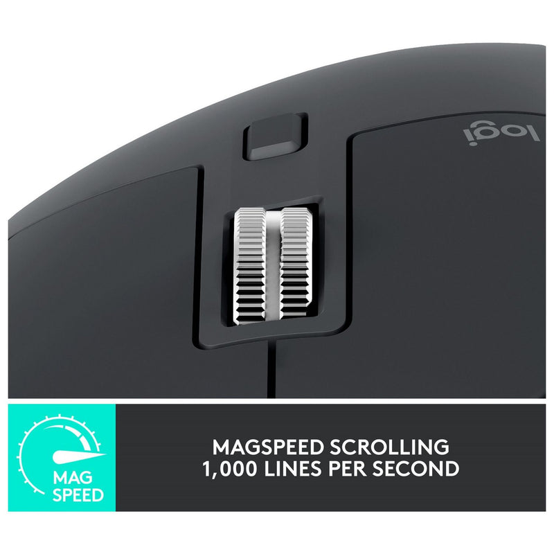 Logitech MX Master 3S wireless mouse - British product