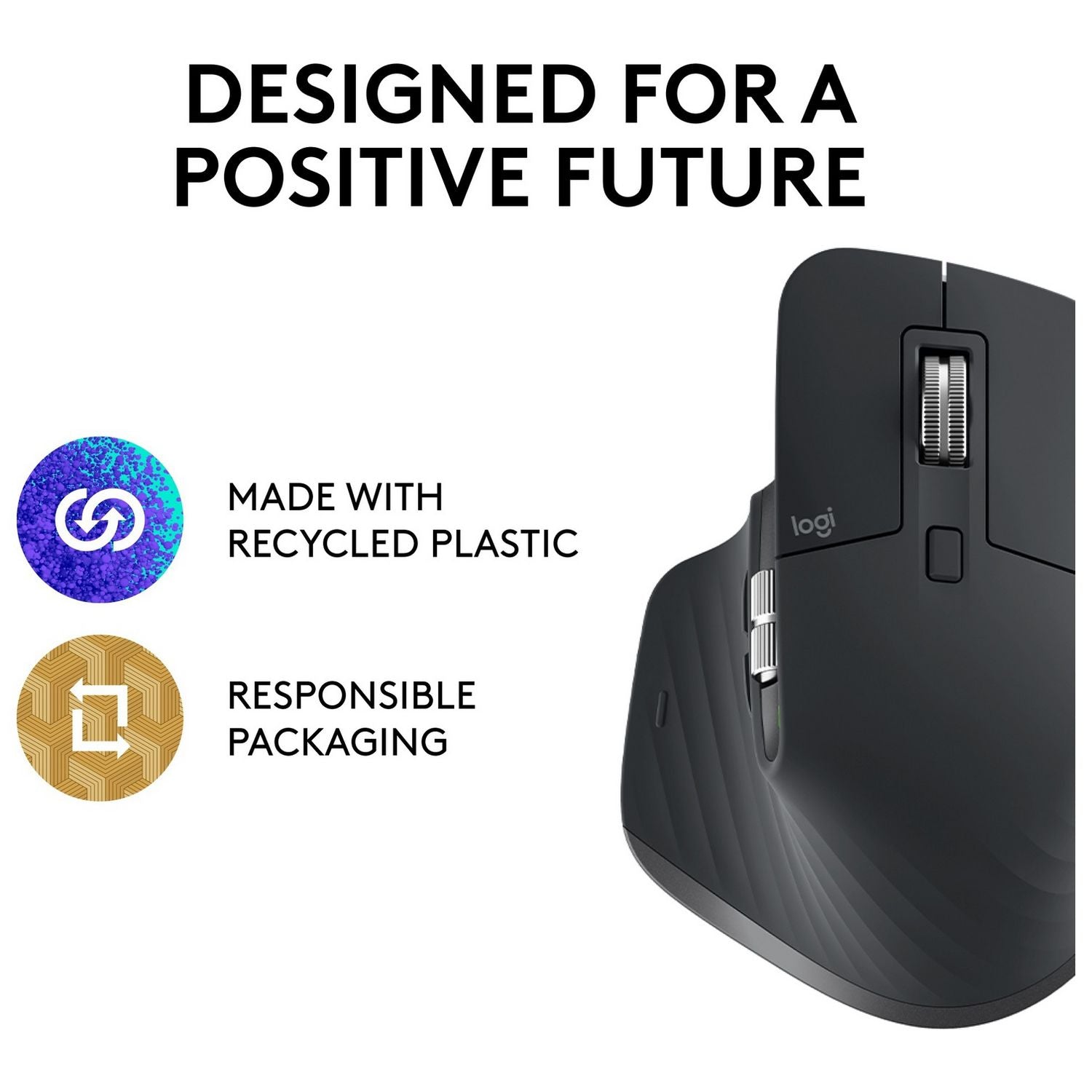 Logitech MX Master 3S wireless mouse - British product