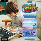 Casio SA-51 mini-keys keyboard with Rhythm Warriors lessons - British product