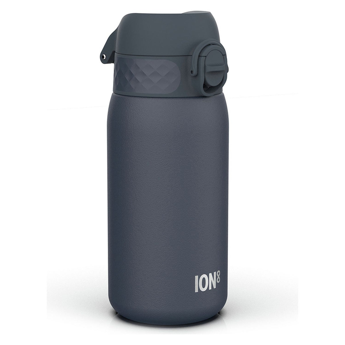 Ion8 Ash Navy water bottle 400ml, UK version