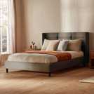 Silentnight Lilith Superking Velvet Bed Frame - Charcoal