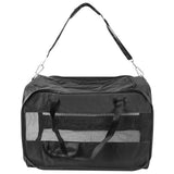 Streetwize deluxe collapsible pet car kennel black (British brand)