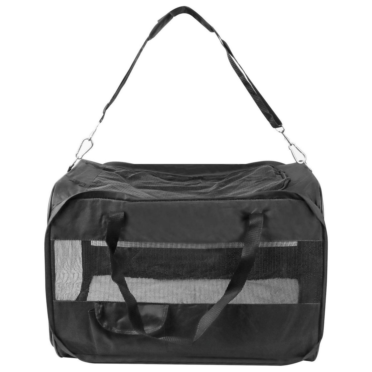 Streetwize deluxe collapsible pet car kennel black (British brand)