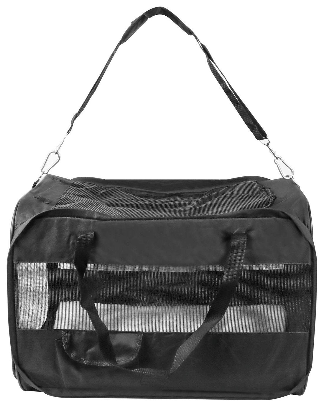 Streetwize deluxe collapsible pet car kennel black (British brand)