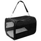 Streetwize deluxe collapsible pet car kennel black (British brand)