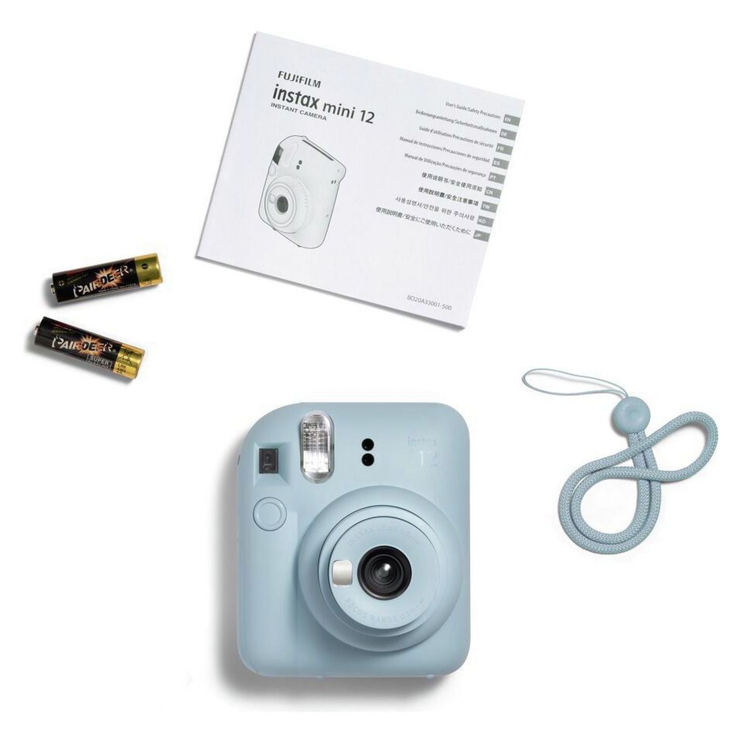 Instax Mini 12 instant camera blue, UK version