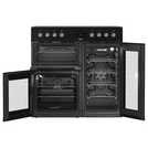 Beko electric range cooker black 90cm - British product