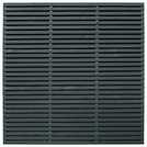 Forest Garden grey fence panel set of 3 - British product