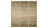 Forest Garden 6x6 Double Slatted Panel x3 set - British product
