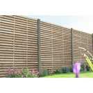 Forest Garden 6x6 Double Slatted Panel x3 set - British product