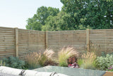 Forest Garden 6x6 Double Slatted Panel x5