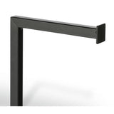 Argos Home 3-in-1 toilet roll holder black metal, UK version